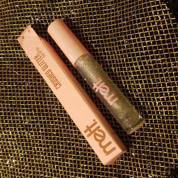 🌟STUPID CUPID Melt Cosmetics DISCONTINUED Crushed Glitter Gloss NWT - Picture 7 of 8